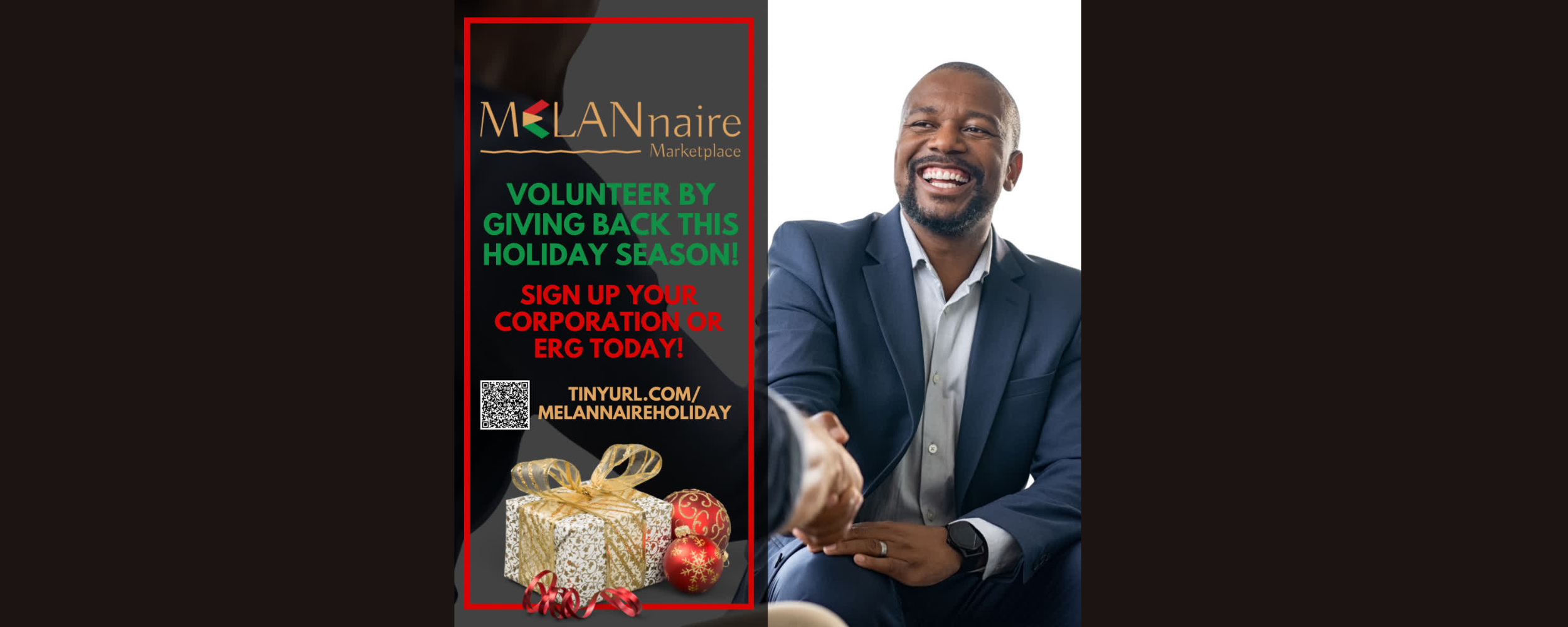 MELANnaire Marketplace Holiday Volunteer Opportunity