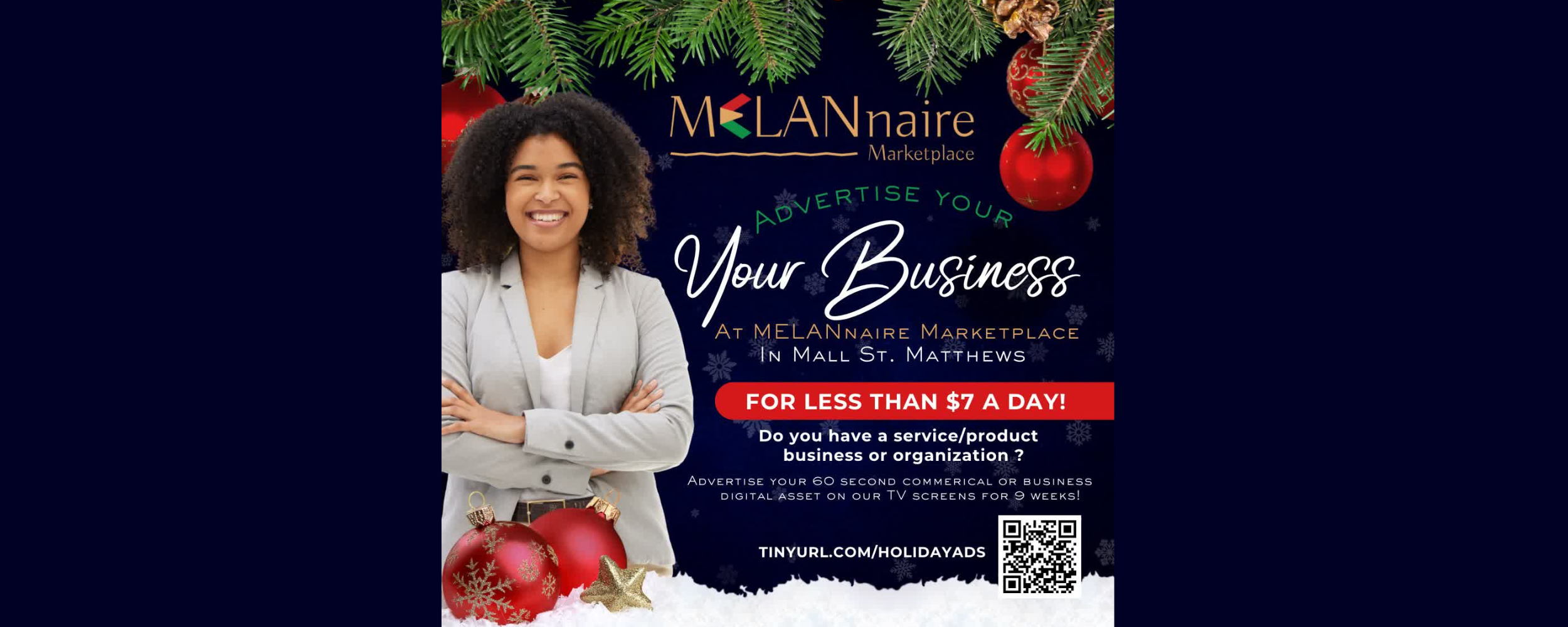 Advertise Your Business This Holiday Season at MELANnaire Marketplace!