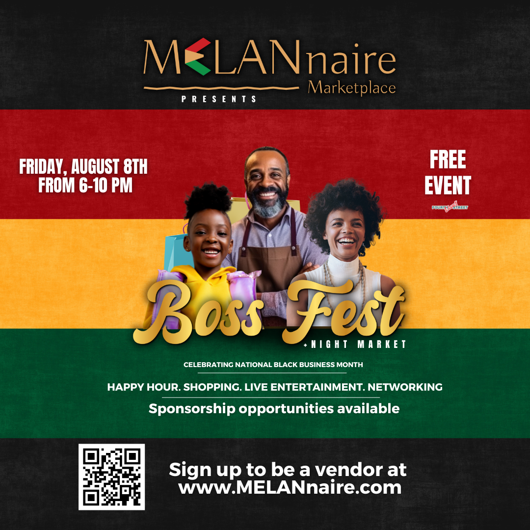 Boss Fest Night Market – Black Business Month Event! – MELANnaire